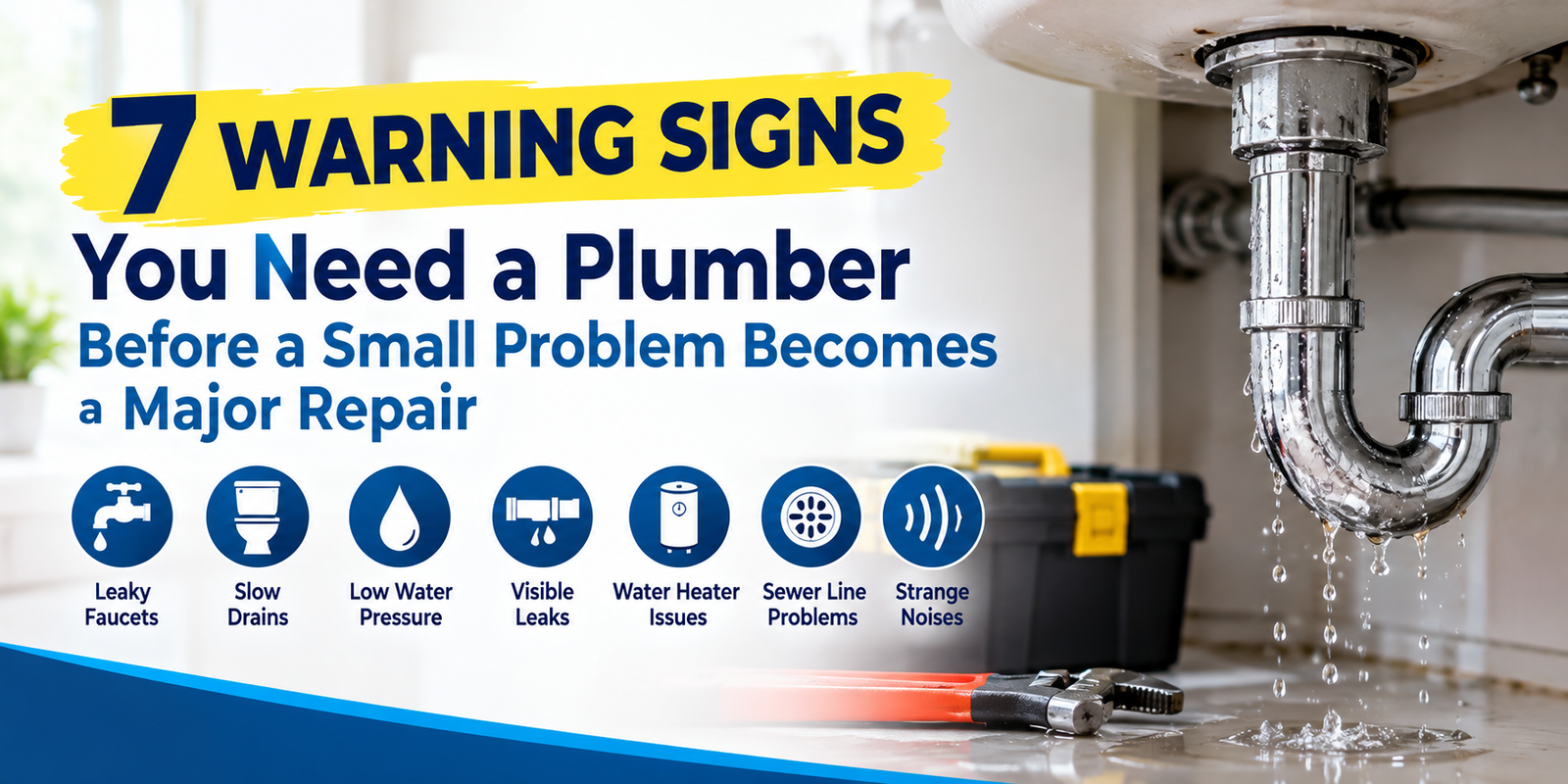 7 Warning Signs You Need a Plumber Before a Small Problem Becomes a Major Repair